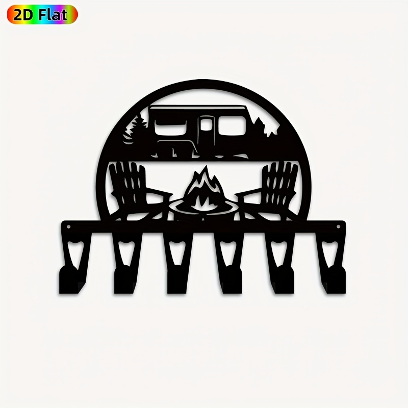 Art Craft Bar - CIFBUY 레트로 스타일의 캠핑 테마 금속