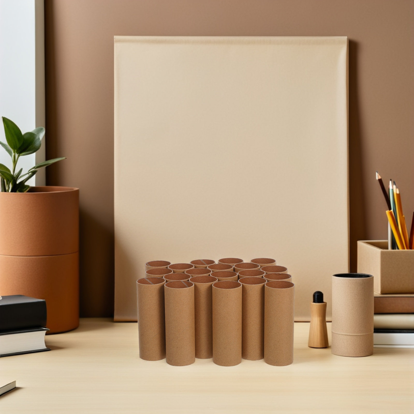 30개입, 골판지 튜브, 대량 판매, 둥근 모양의 종이 - Art Craft Cardboard 리뷰 및 가격